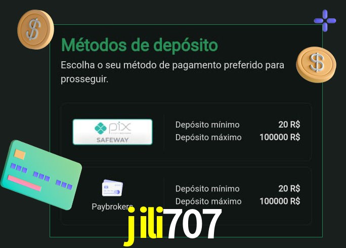 O cassino jili707 oferece uma grande variedade de métodos de pagamento